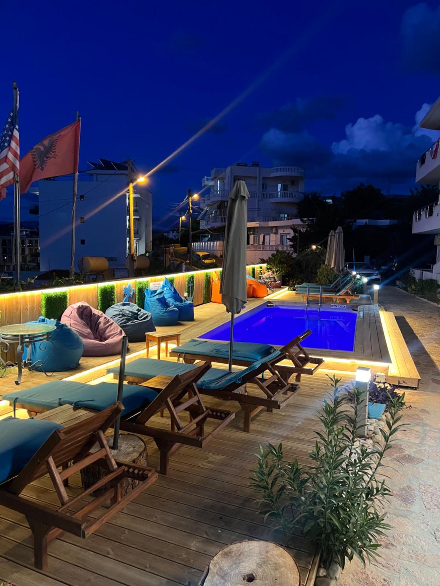 Hotel Two Mermaids Ksamil Eksteriør billede