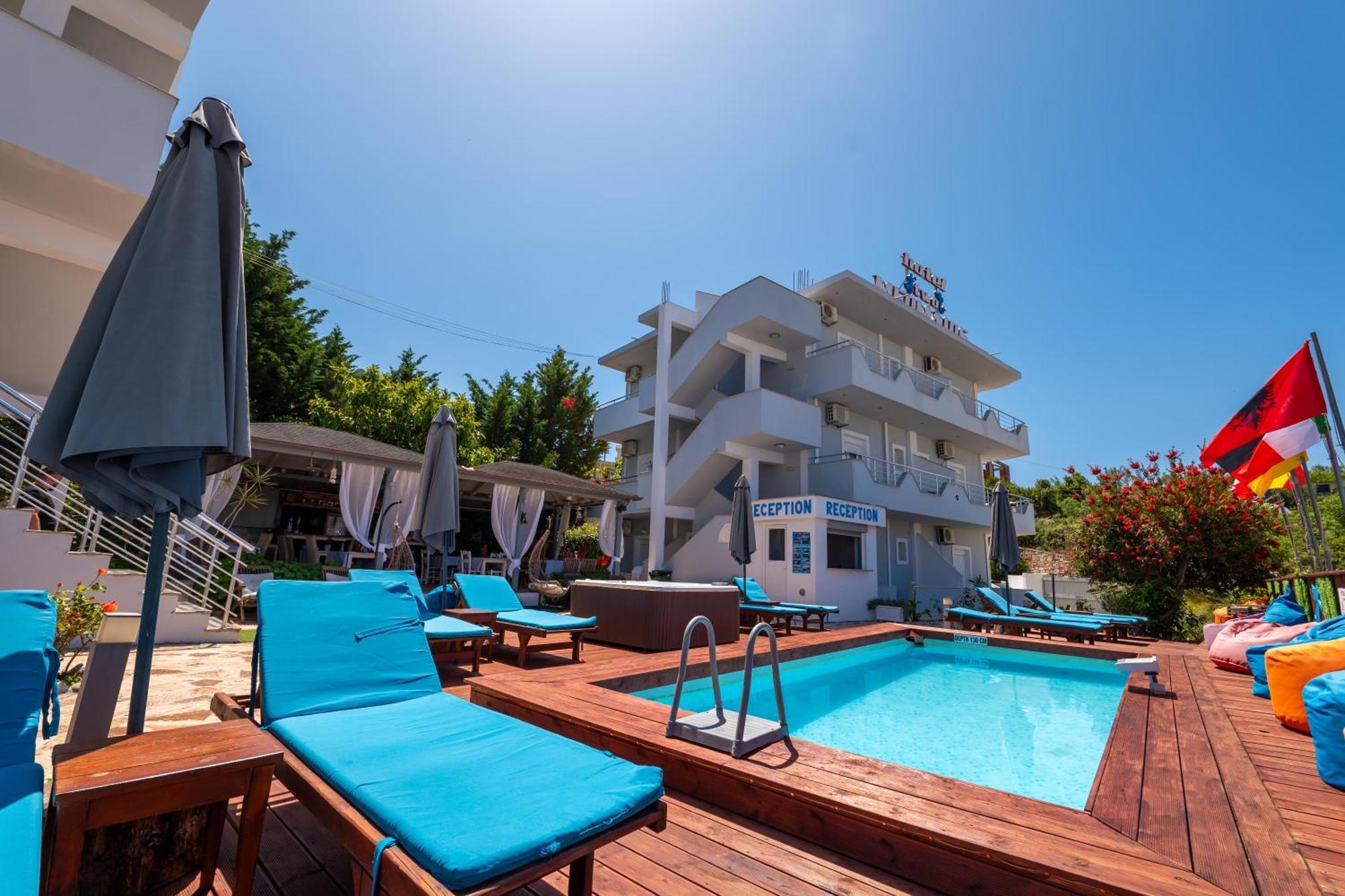 Hotel Two Mermaids Ksamil Eksteriør billede